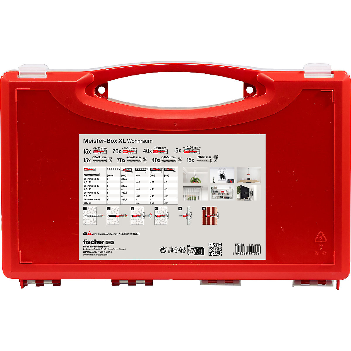 Meisterbox XL + Schrauben fischer (Produktabbildung 4)-3