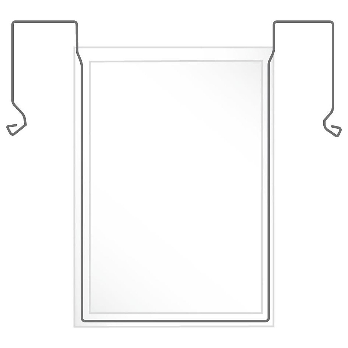 Drahtbügeltaschen, VE 100 Stk (Produktabbildung 4)-3