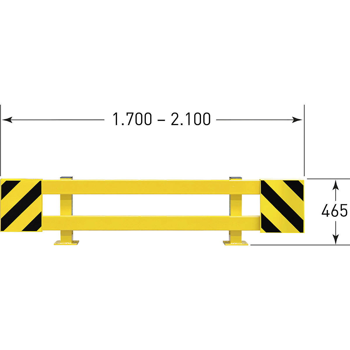 Regalschutz-Planken-Set Black Bull (Produktabbildung 3)-2