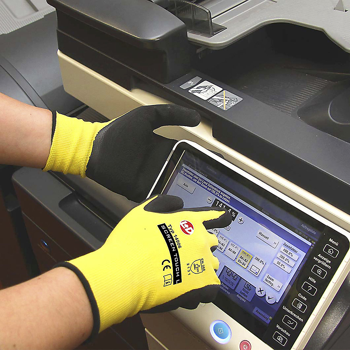 Feinstrickhandschuhe SCREEN TOUCH L Leipold+Döhle (Produktabbildung 2)-1