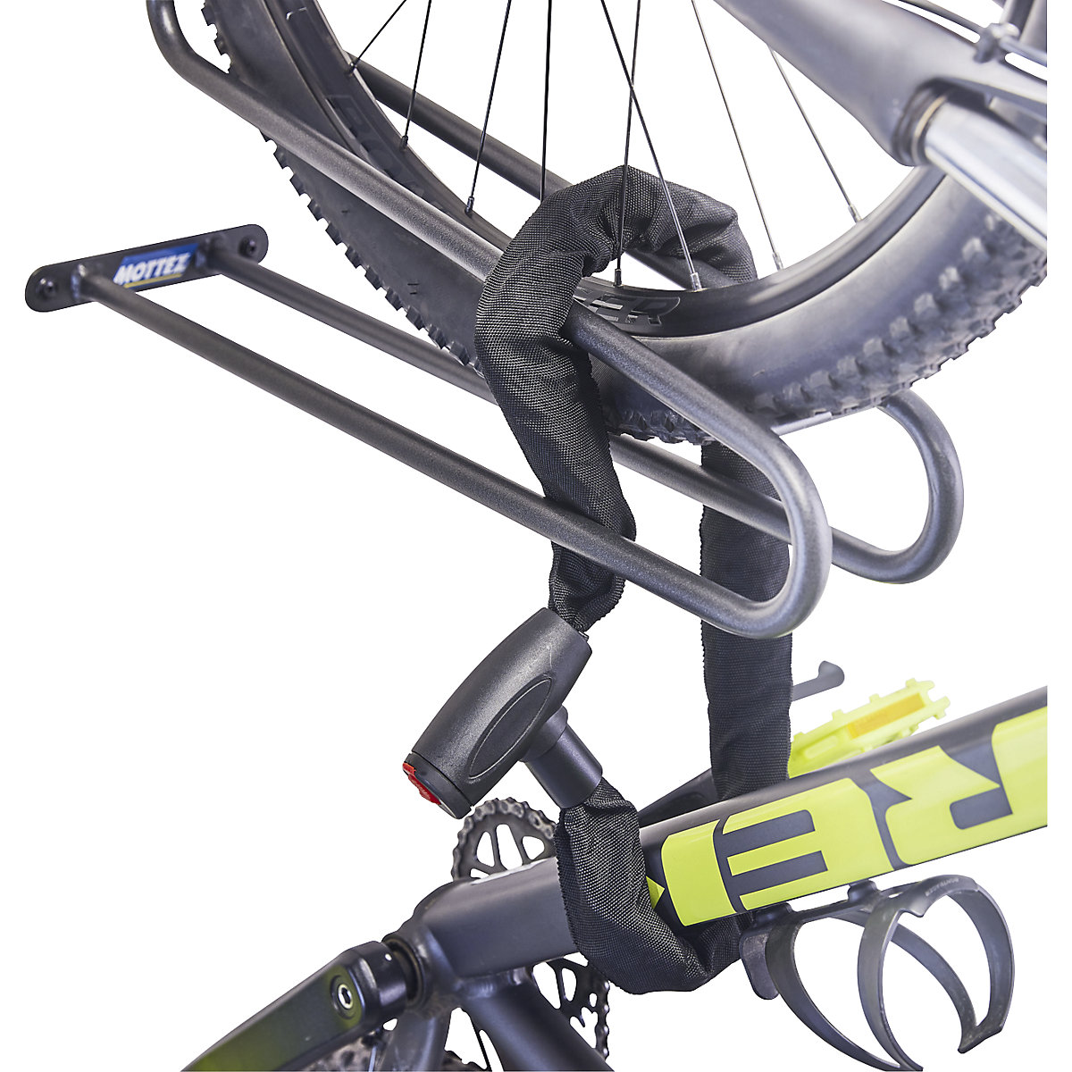 Vertikaler Wandfahrradhalter Mottez (Produktabbildung 6)-5