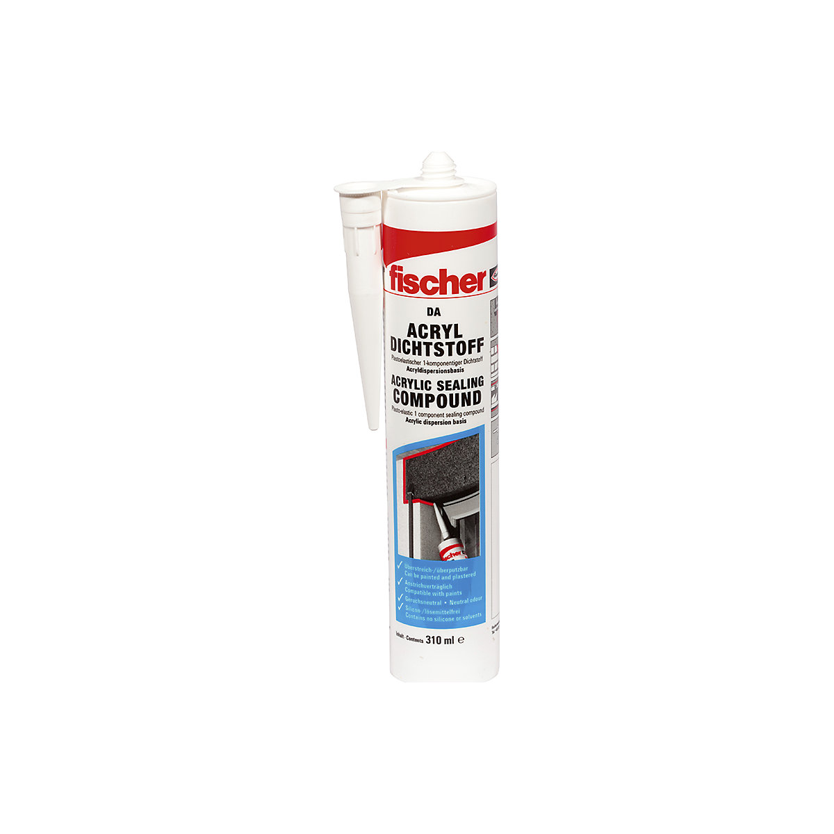 Acryldichtstoff Standard DA fischer