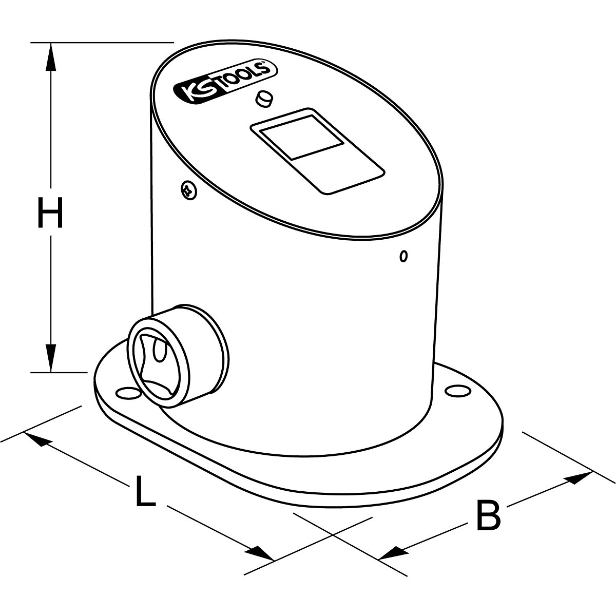 Elektronisches Werkstattprüfgerät KS Tools (Produktabbildung 2)-1