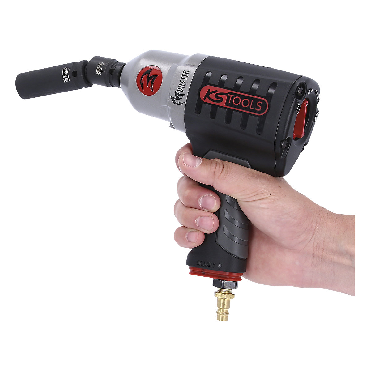1/2'' Sechskant-Kraft-Stecknuss-Satz KS Tools (Produktabbildung 2)-1