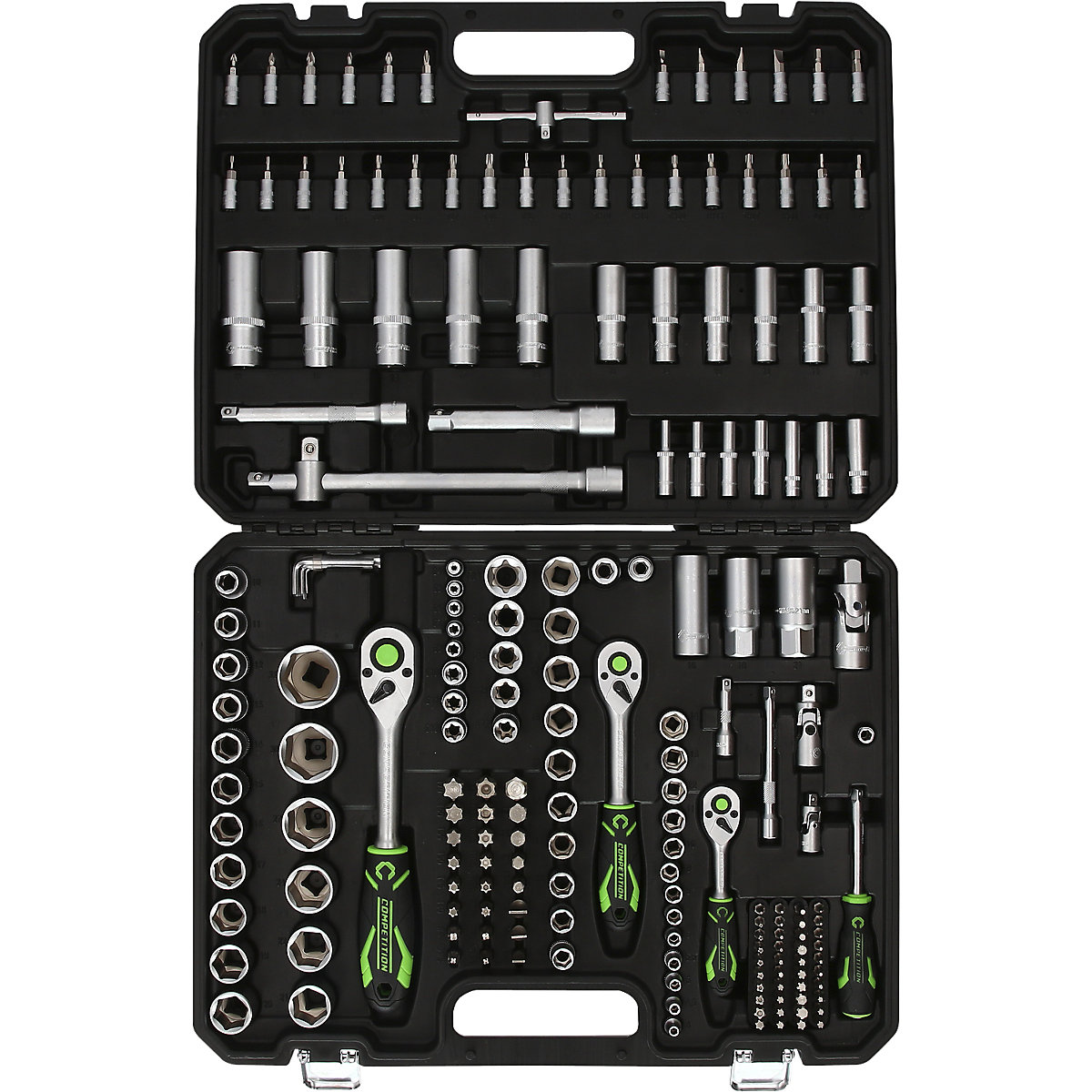 1/4'' + 3/8'' + 1/2'' Steckschlüssel-Satz Competition KS Tools (Produktabbildung 9)-8