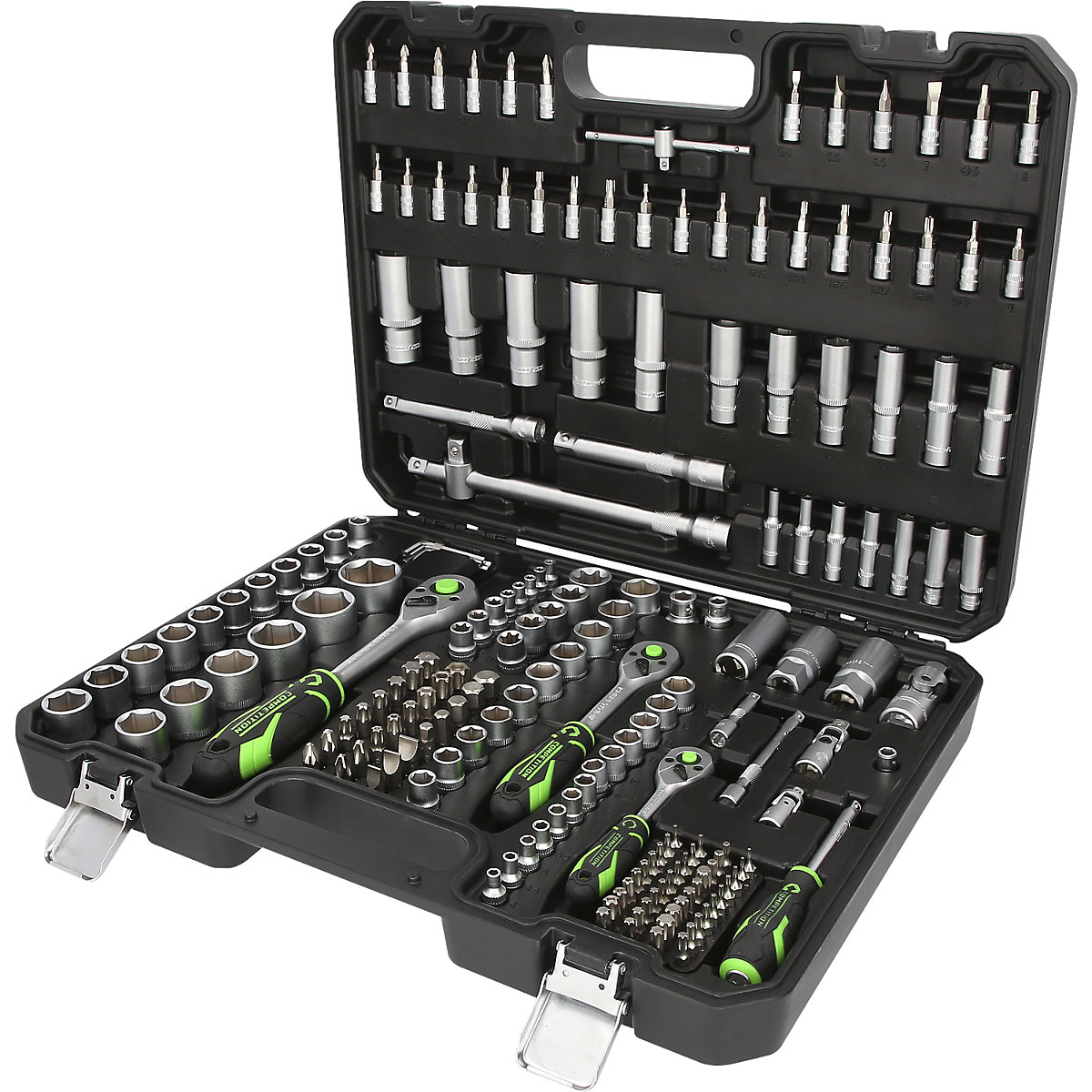 1/4'' + 3/8'' + 1/2'' Steckschlüssel-Satz Competition KS Tools