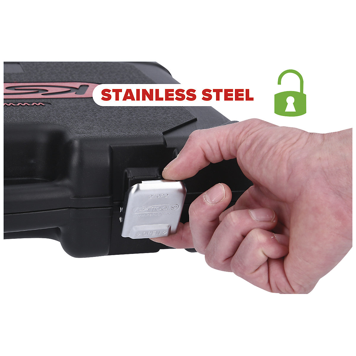 1/4'' + 3/8'' + 1/2'' Steckschlüssel-Satz KS Tools (Produktabbildung 3)-2