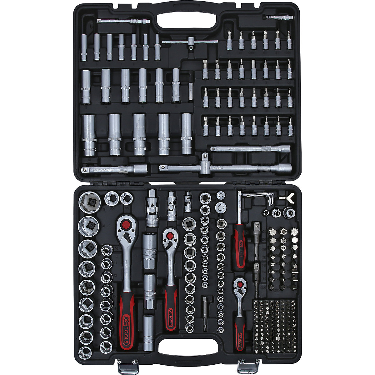 1/4'' + 3/8'' + 1/2'' Steckschlüssel-Satz KS Tools (Produktabbildung 11)-10
