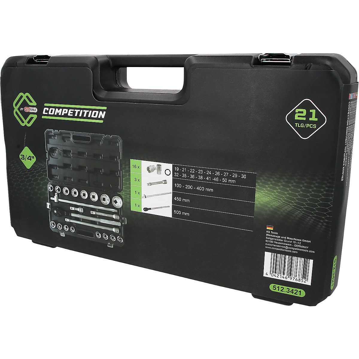 3/4''-Steckschlüssel-Satz Competition KS Tools (Produktabbildung 8)-7