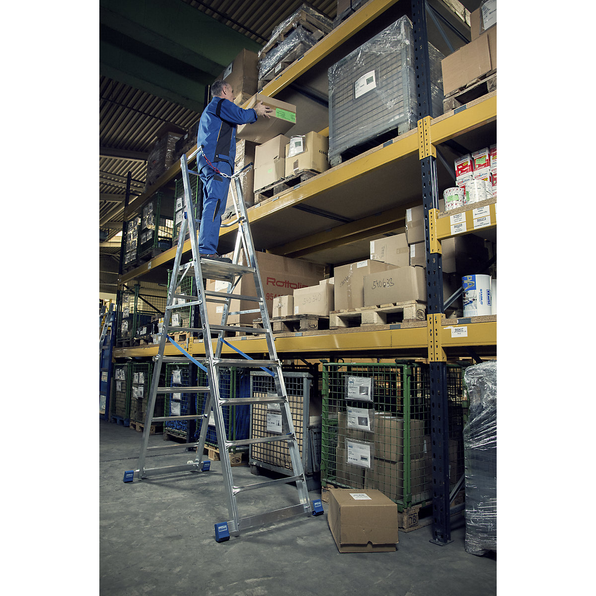 Teleskop-Plattformleiter KRAUSE (Produktabbildung 6)-5