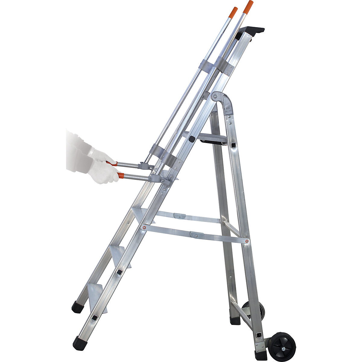 Mobile Lager- und Regalleiter (Produktabbildung 3)-2