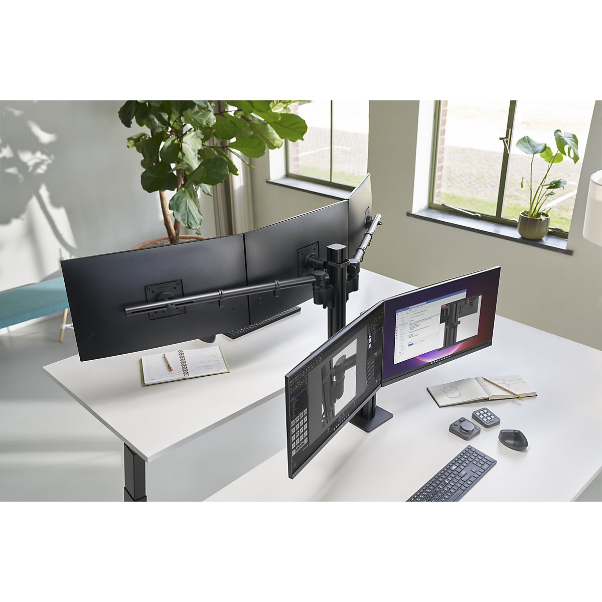 Monitorarm Viewgo Modular Dataflex (Produktabbildung 3)-2