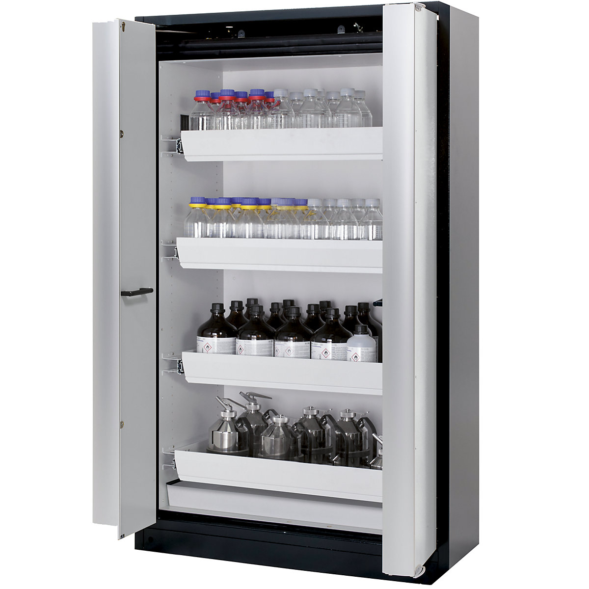 Feuerbeständiger Gefahrstoff-Falttürschrank Typ 90 asecos (Produktabbildung 5)-4