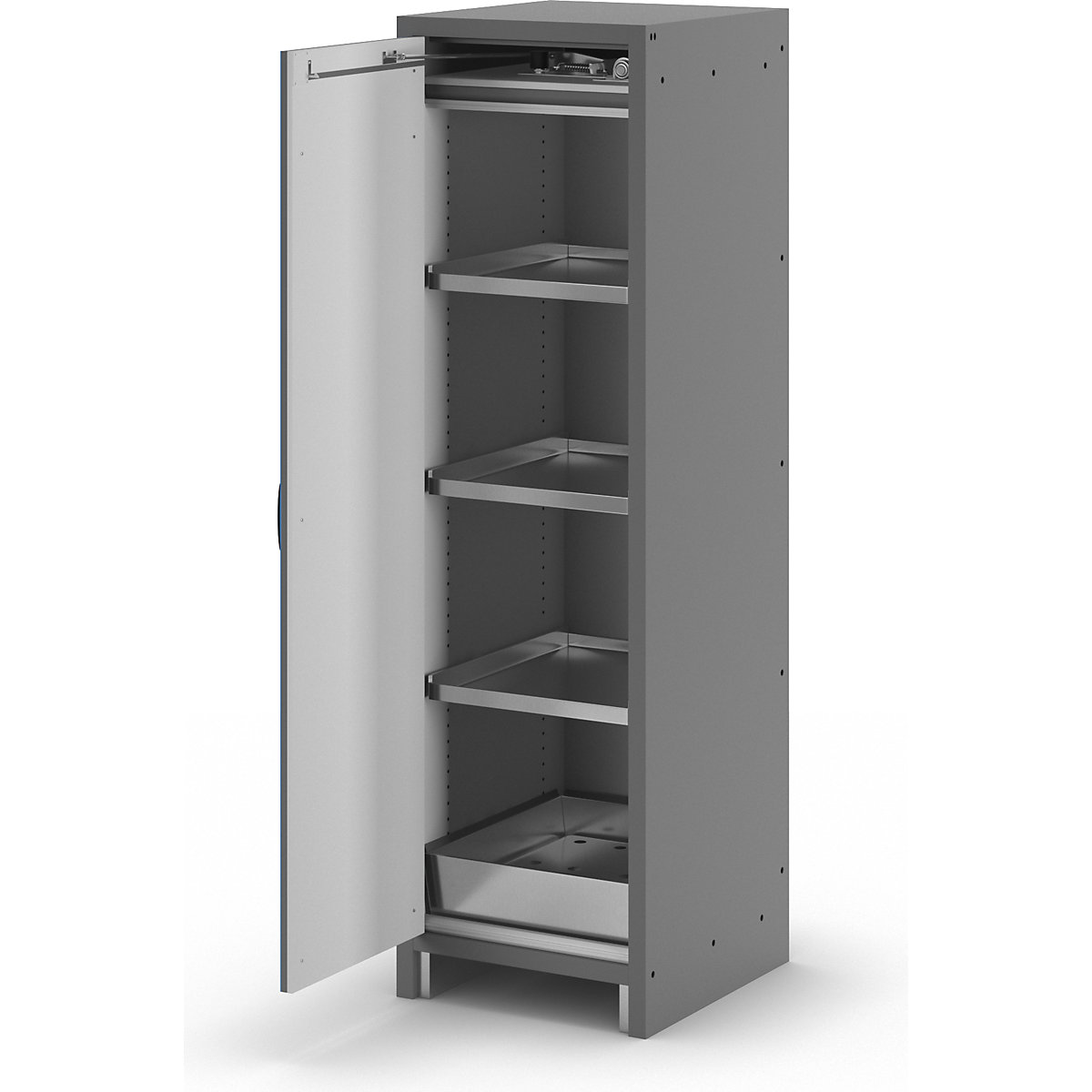 Feuerbeständiger Gefahrstoffschrank Typ 30 eurokraft pro (Produktabbildung 8)-7