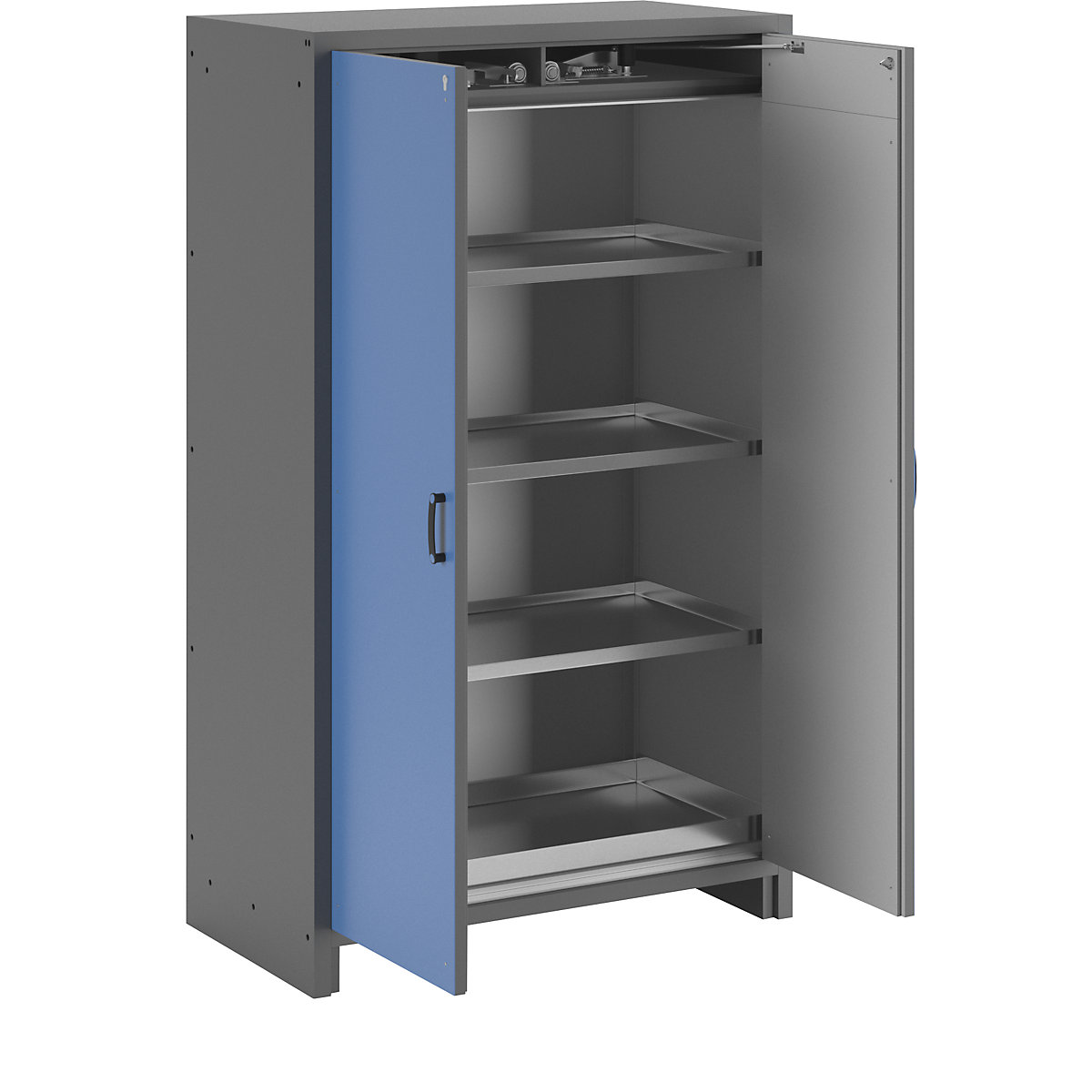 Feuerbeständiger Gefahrstoffschrank Typ 30 eurokraft pro (Produktabbildung 8)-7