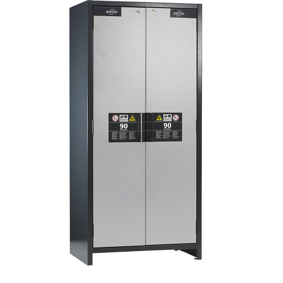 Feuerbeständiger Industrie-Gefahrstoffschrank Typ 90 asecos