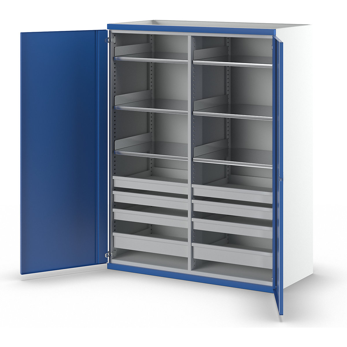 Schwerlastschrank JUMBO mit Trennwand ANKE (Produktabbildung 2)-1