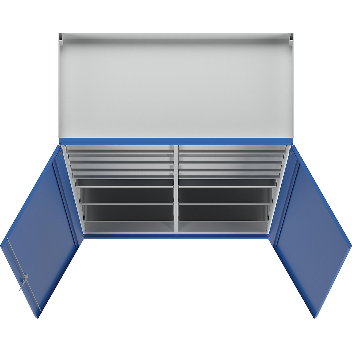 Schwerlastschrank JUMBO mit Trennwand ANKE (Produktabbildung 7)-6