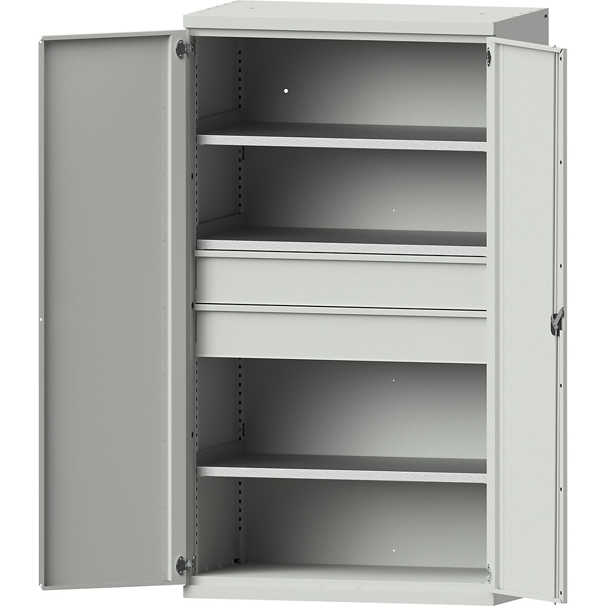 Schwerlastschrank aus Stahl eurokraft pro