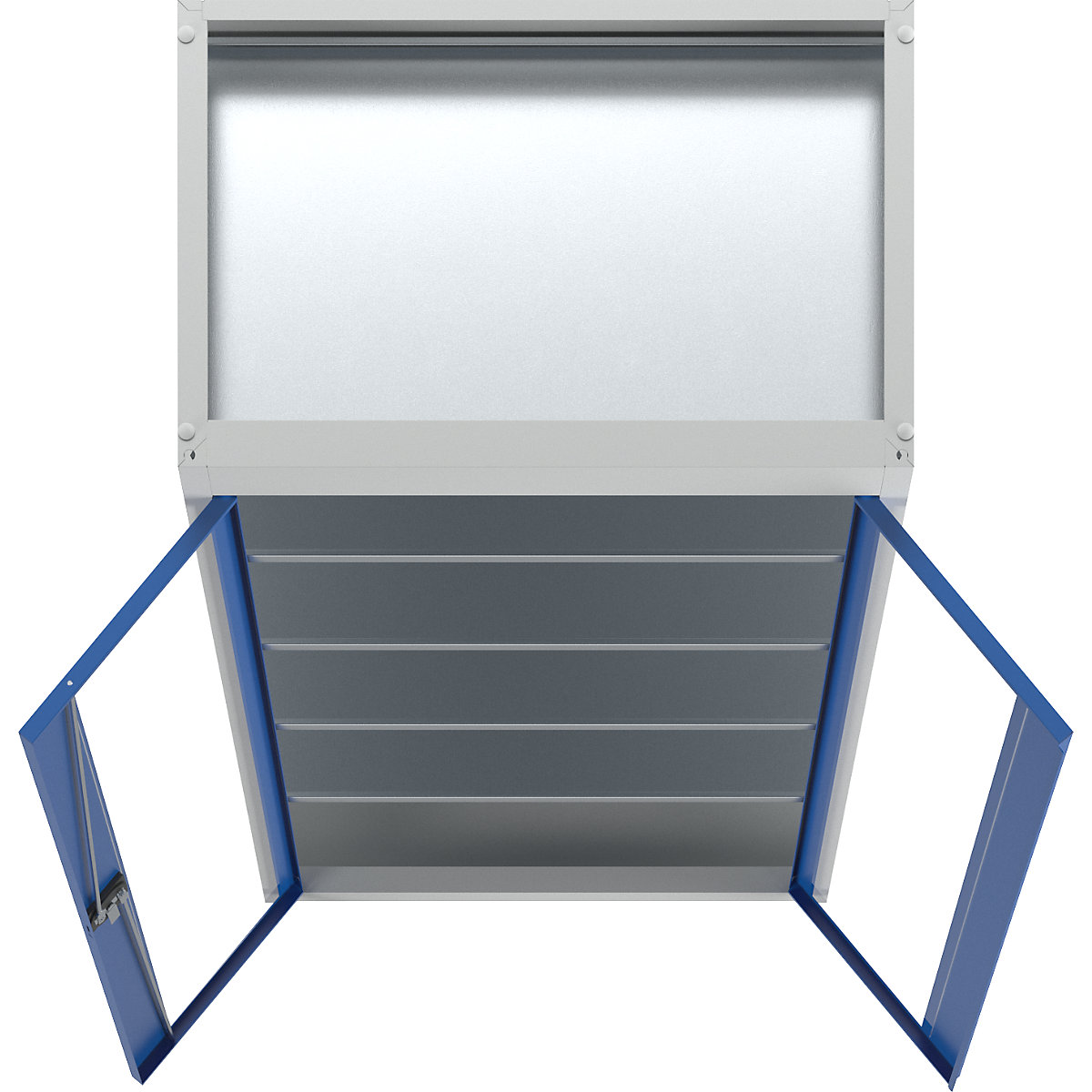 Sichtfenster-Flügeltürschrank mauser (Produktabbildung 8)-7