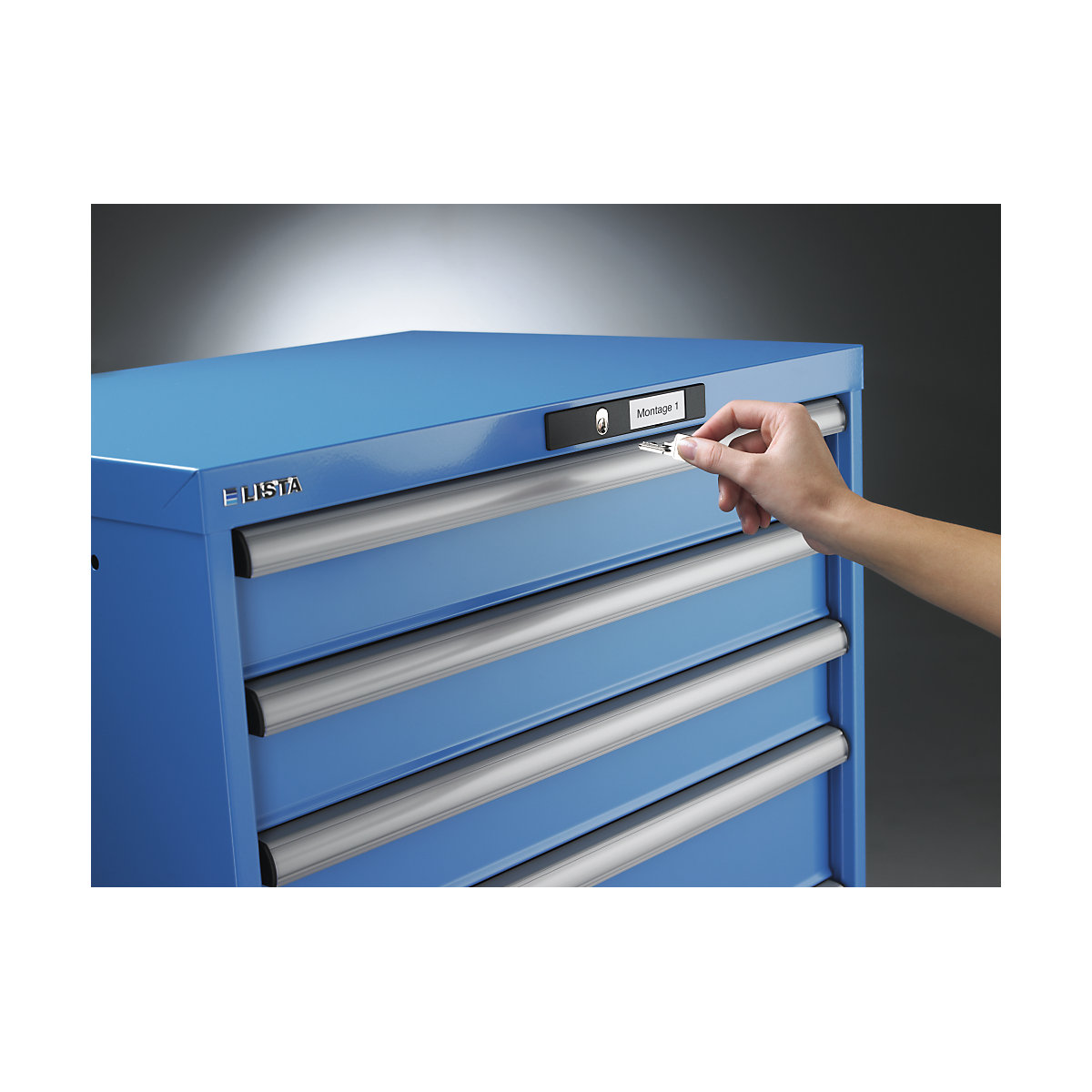 Schubladenschrank, Stahlblech LISTA (Produktabbildung 14)-13