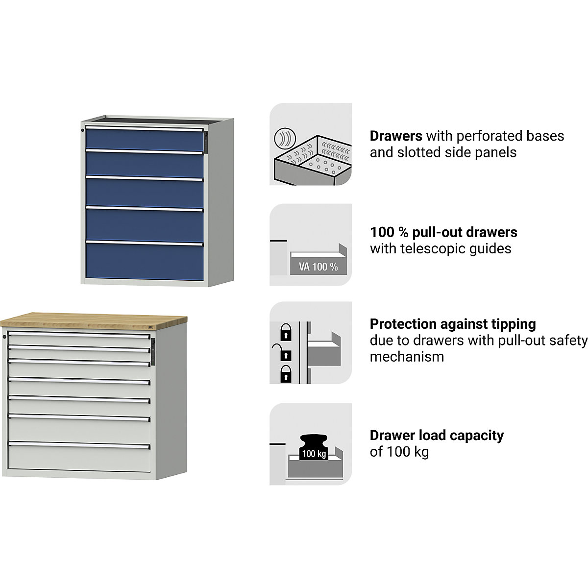 Schubladenschrank ANKE (Produktabbildung 6)-5