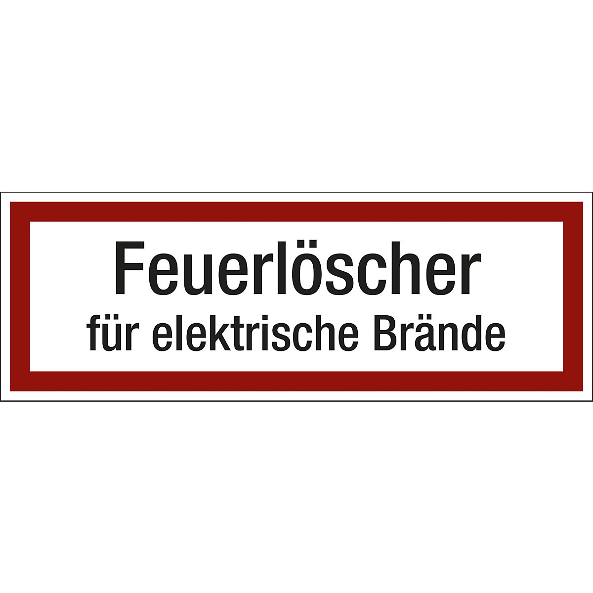 Brandschutzkennzeichen für die Feuerwehr
