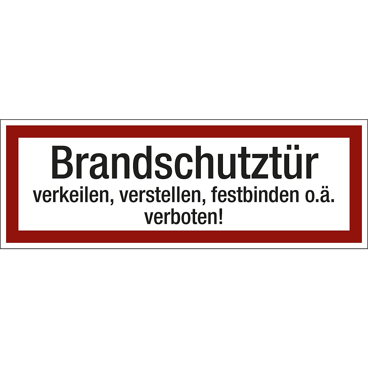 Brandschutzkennzeichen für die Feuerwehr