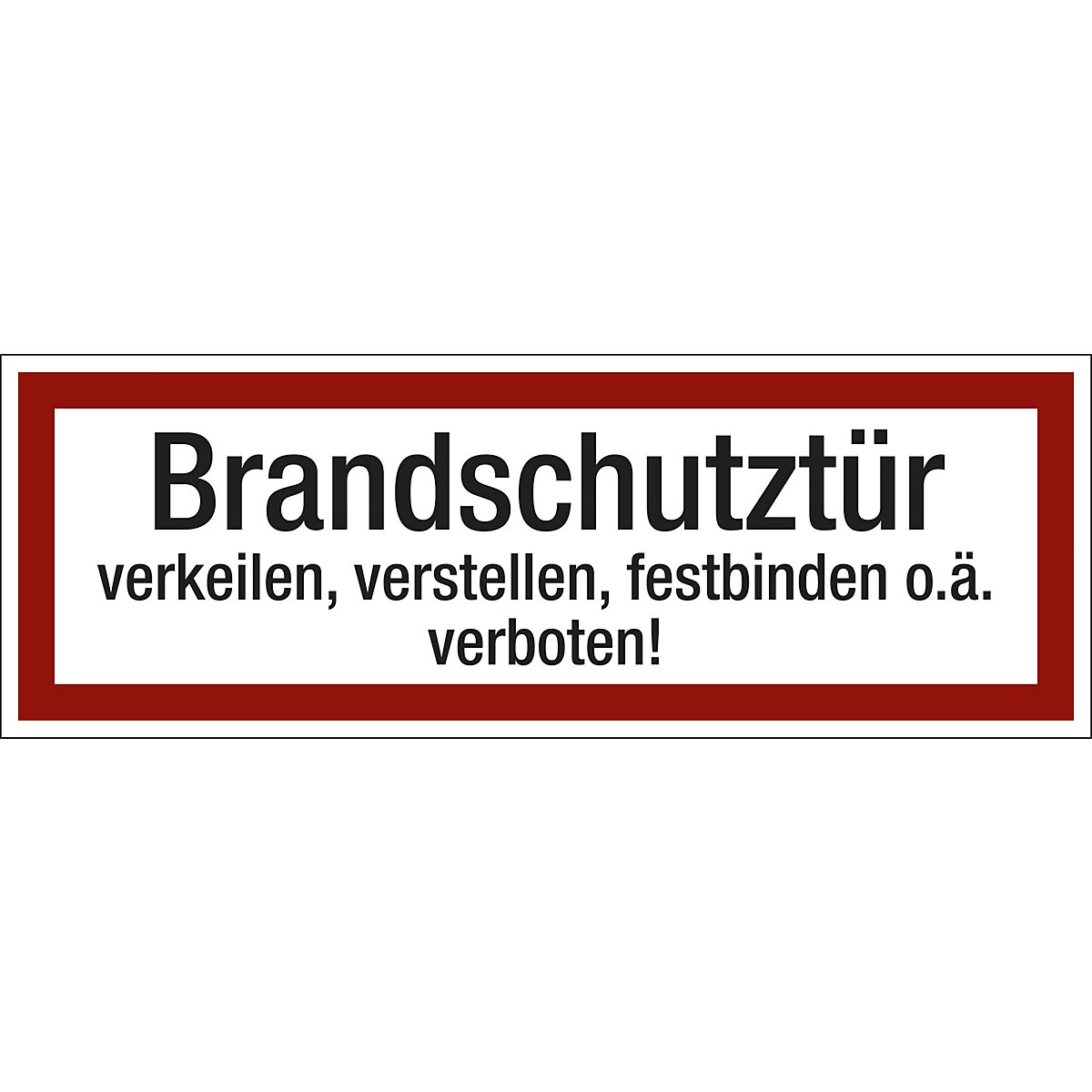 Brandschutzkennzeichen für die Feuerwehr