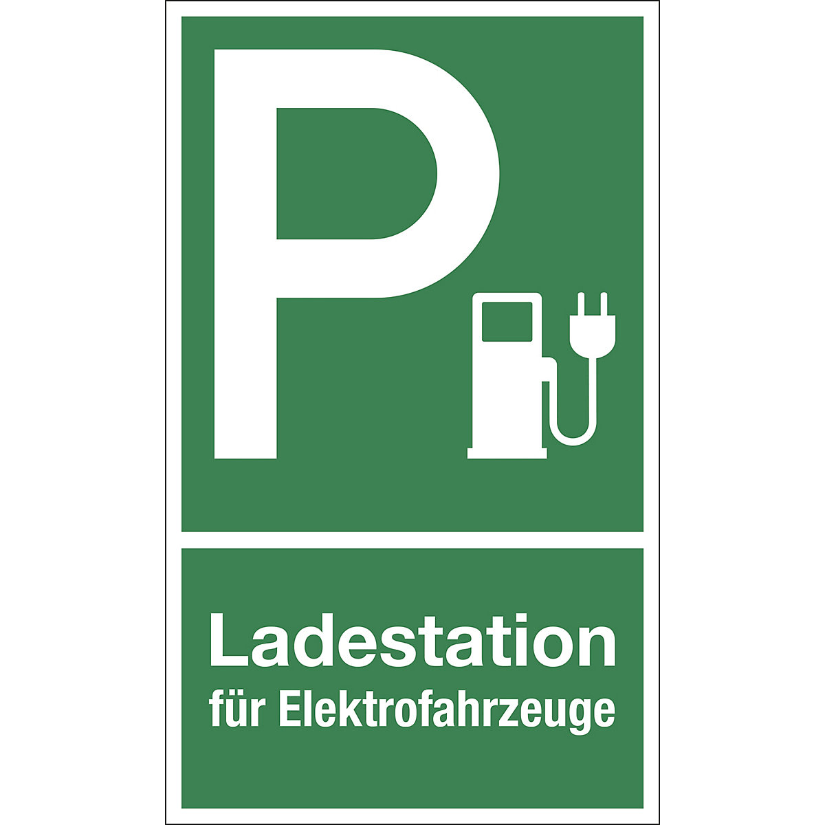Parkplatzkennzeichen, Kunststoff