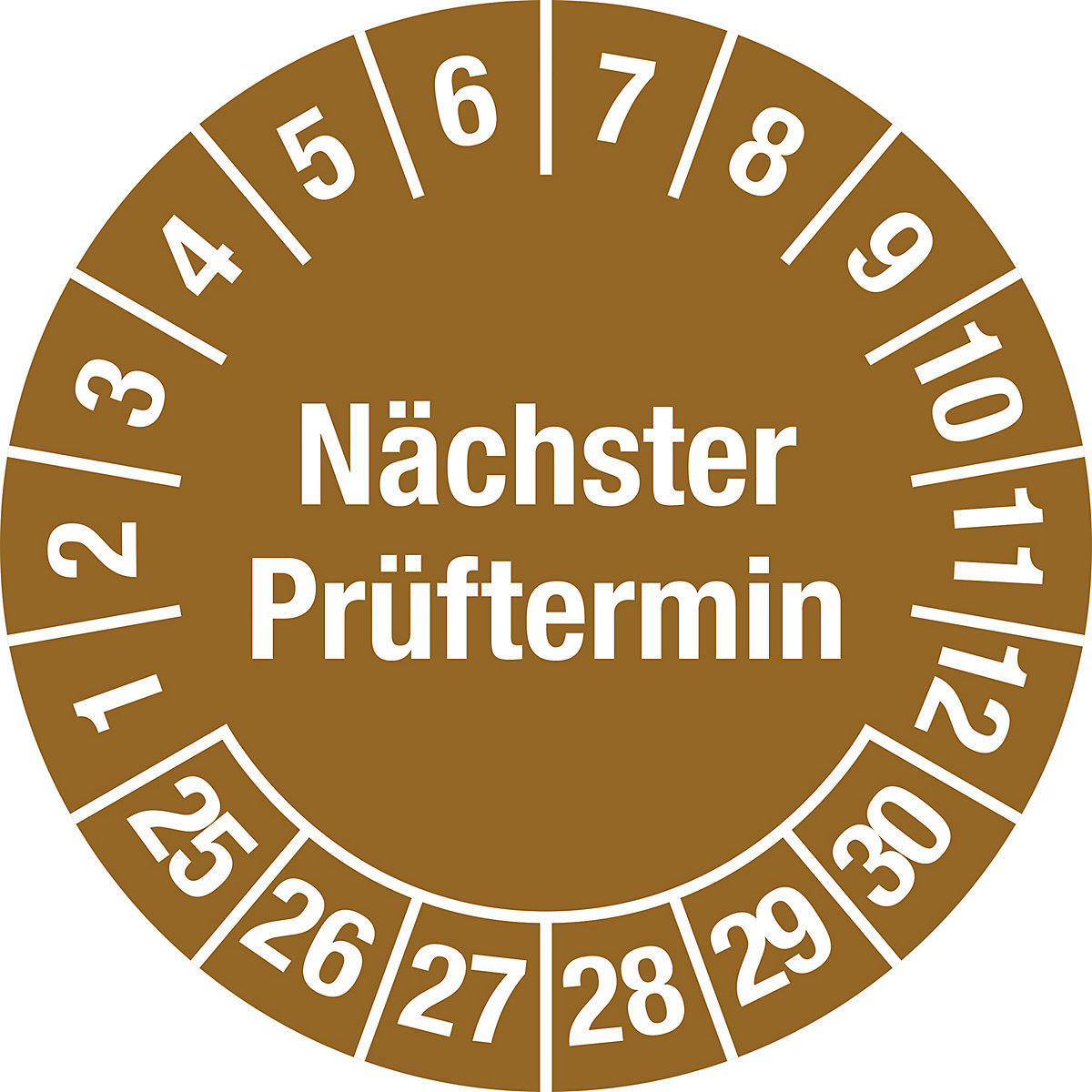 Nächster Prüftermin, Mehrjahreszahlen