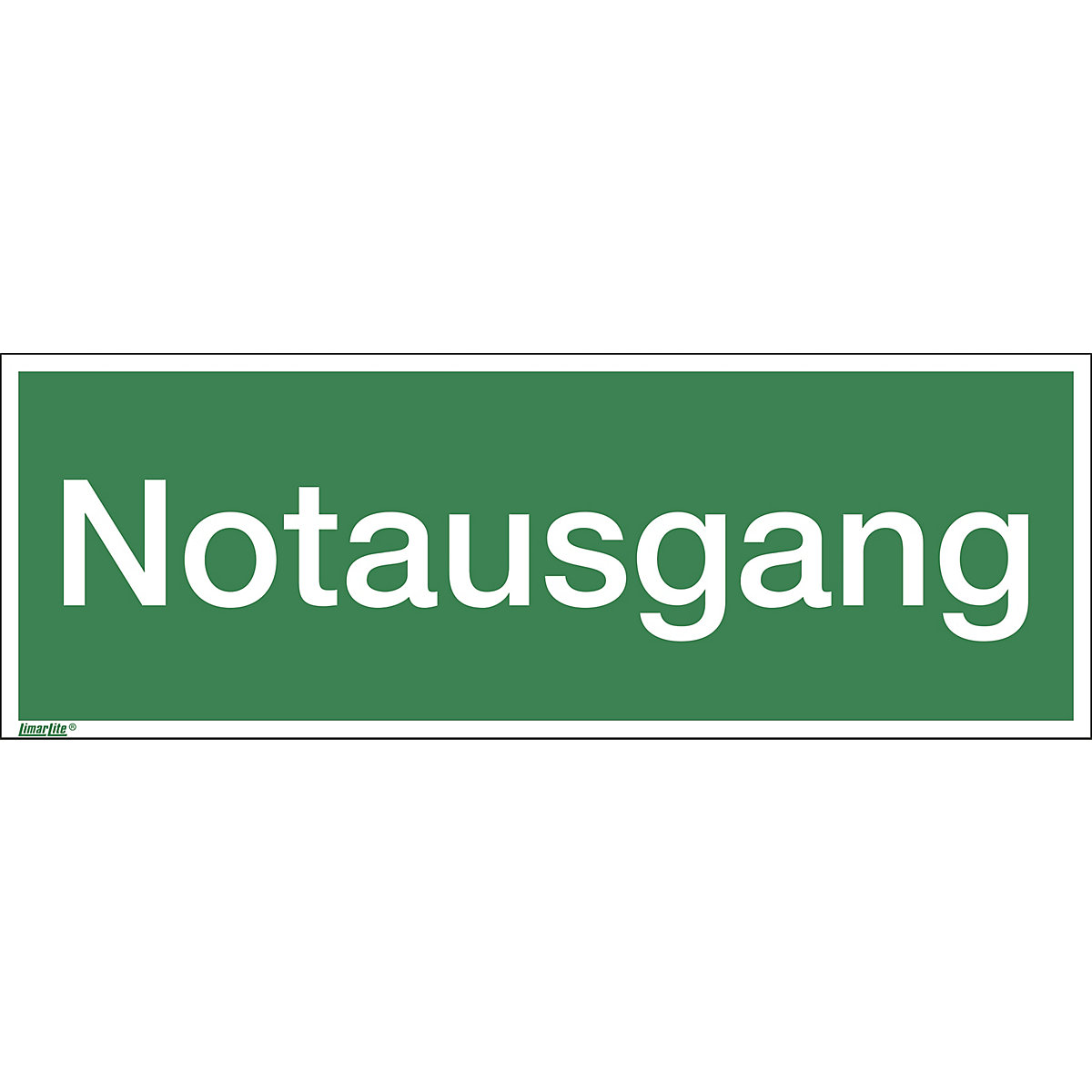 Kombizusatzschild mit Text für Rettungszeichen