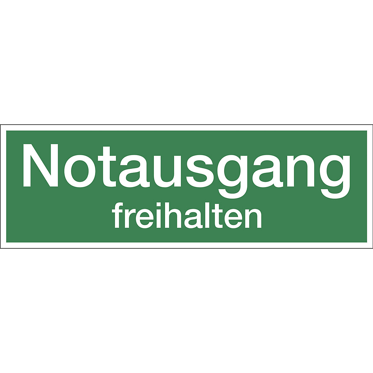 Kombizusatzschild mit Text für Rettungszeichen