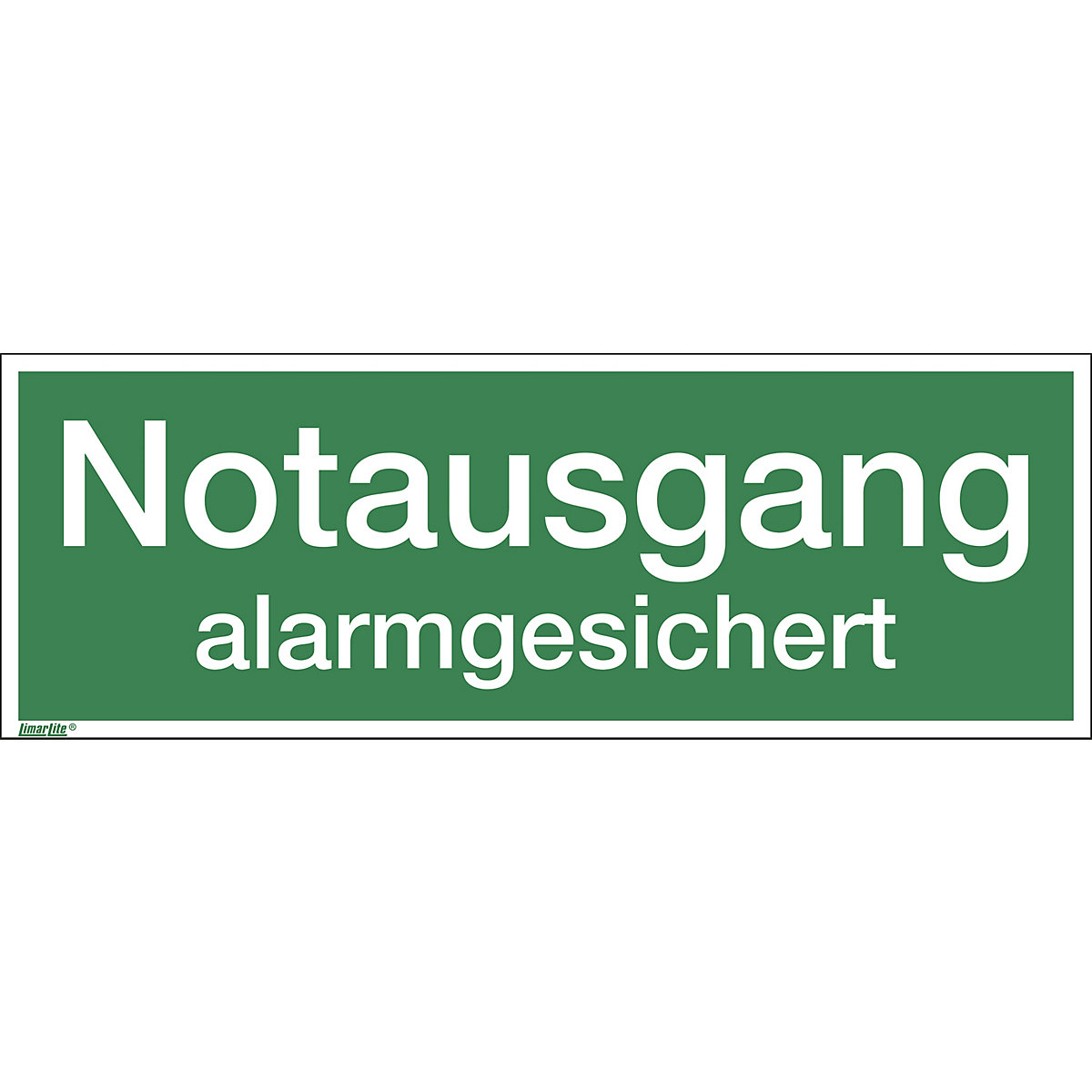 Kombizusatzschild mit Text für Rettungszeichen