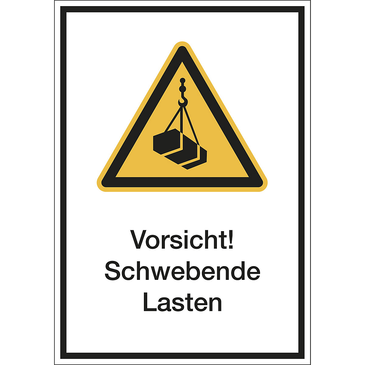 Kombischilder mit Text für Warnkennzeichen