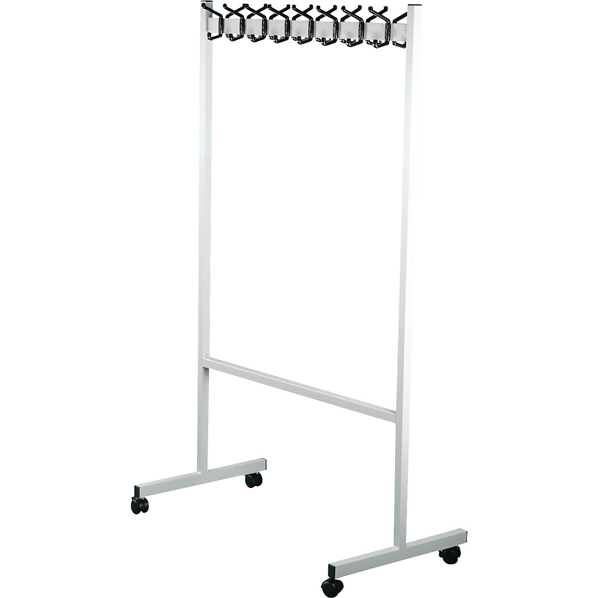 Mobiler Garderobenständer eurokraft basic (Produktabbildung 2)-1