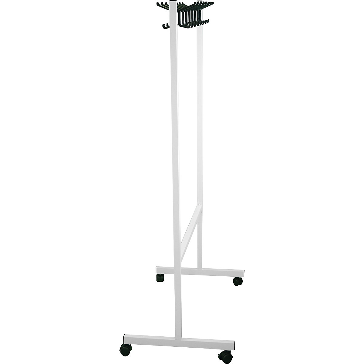 Mobiler Garderobenständer eurokraft basic (Produktabbildung 3)-2