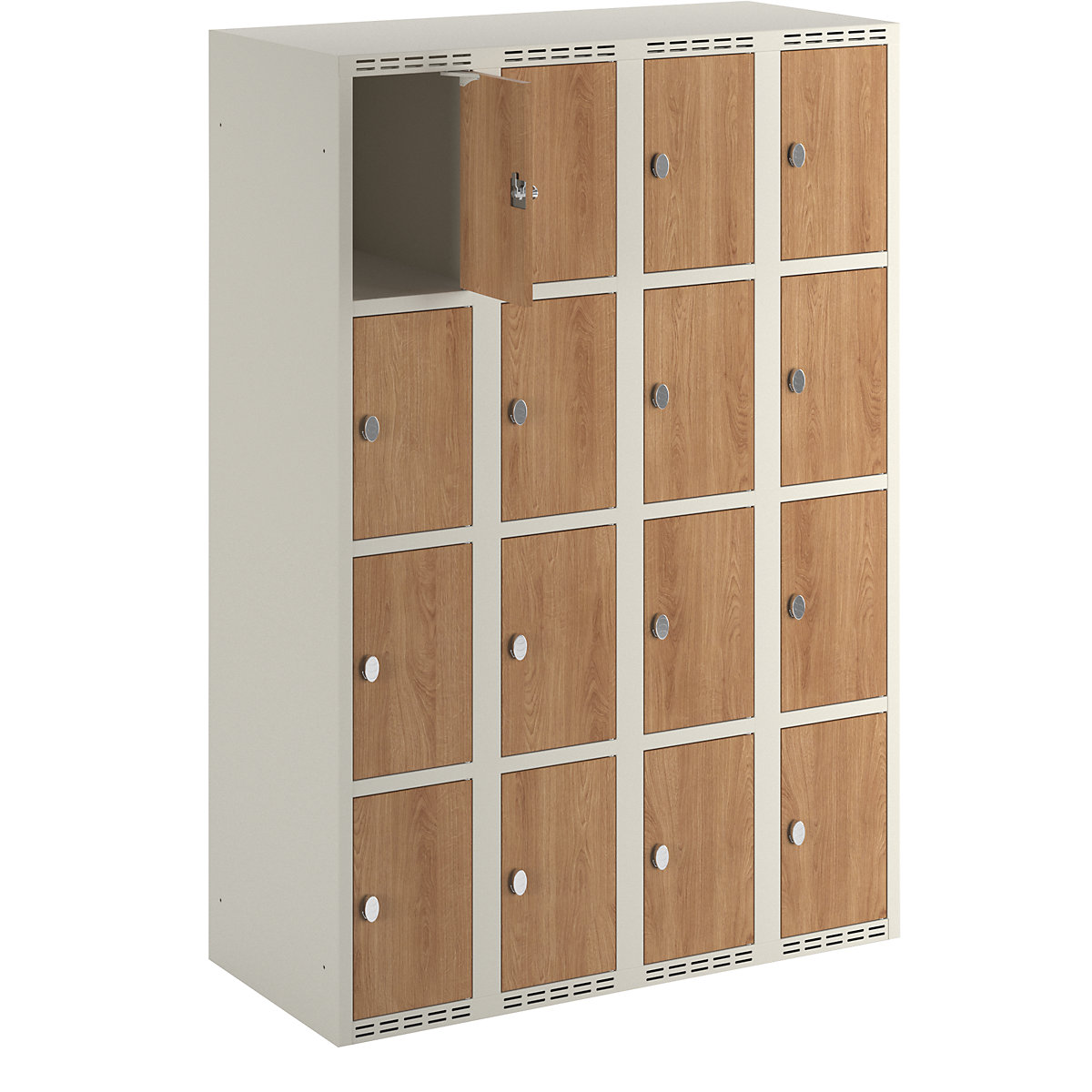 4er-Schließfachschrank Fydor, HPL