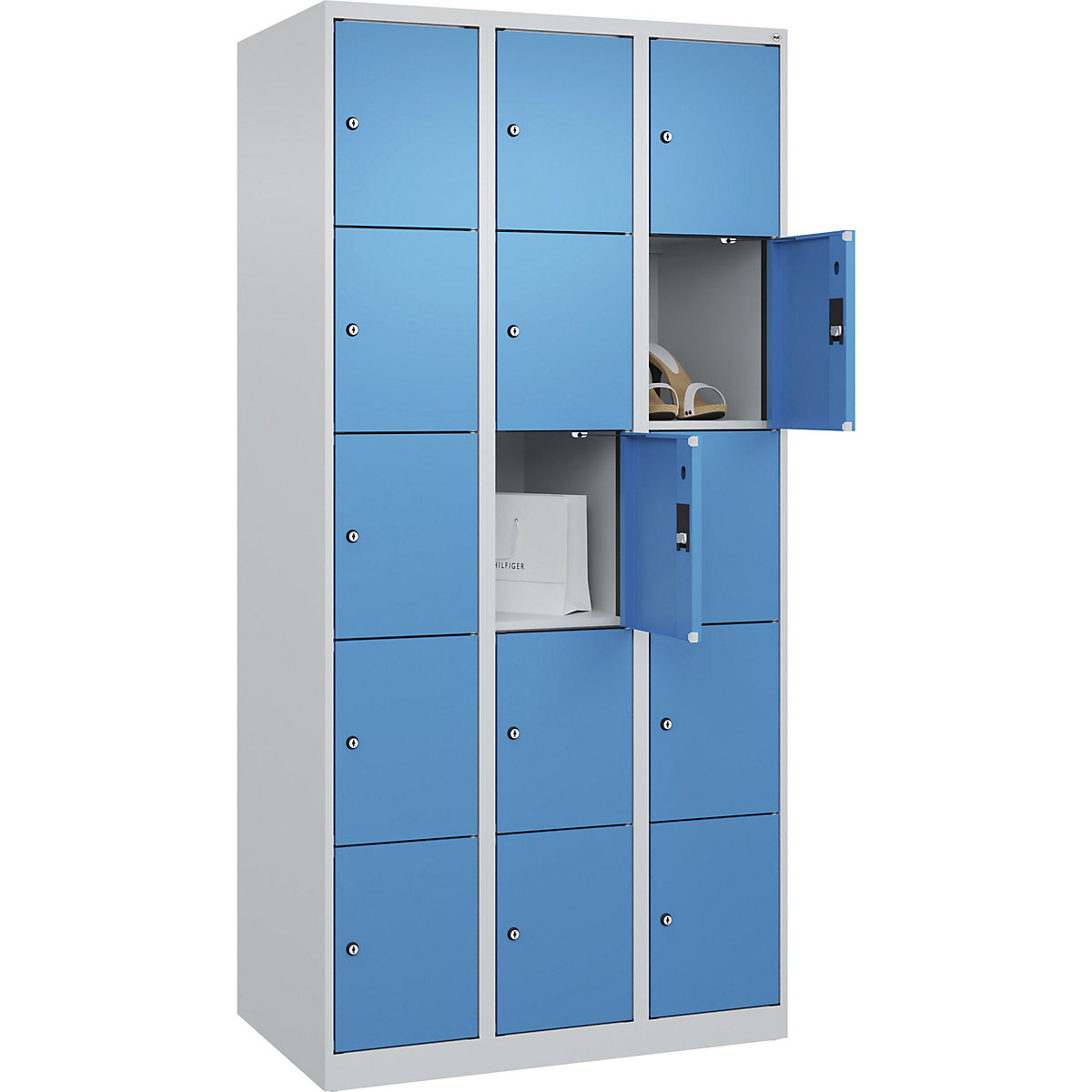 5er-Schließfachschrank Evolo PLUS (Produktabbildung 3)-2