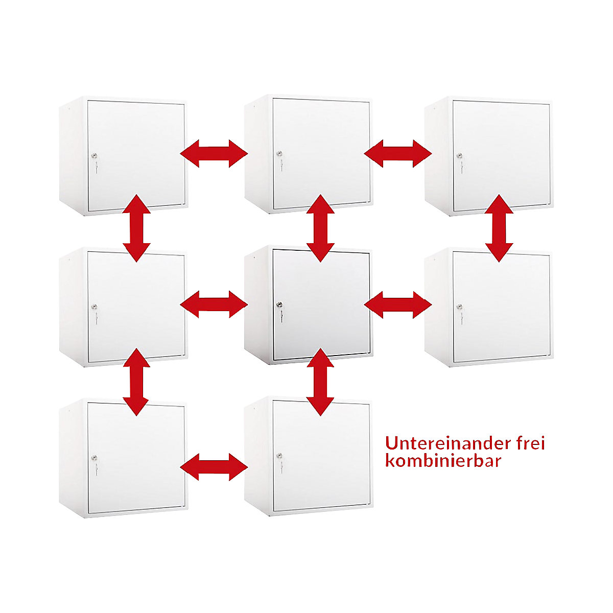 Schließfachwürfel, Breite 350 mm (Produktabbildung 14)-13