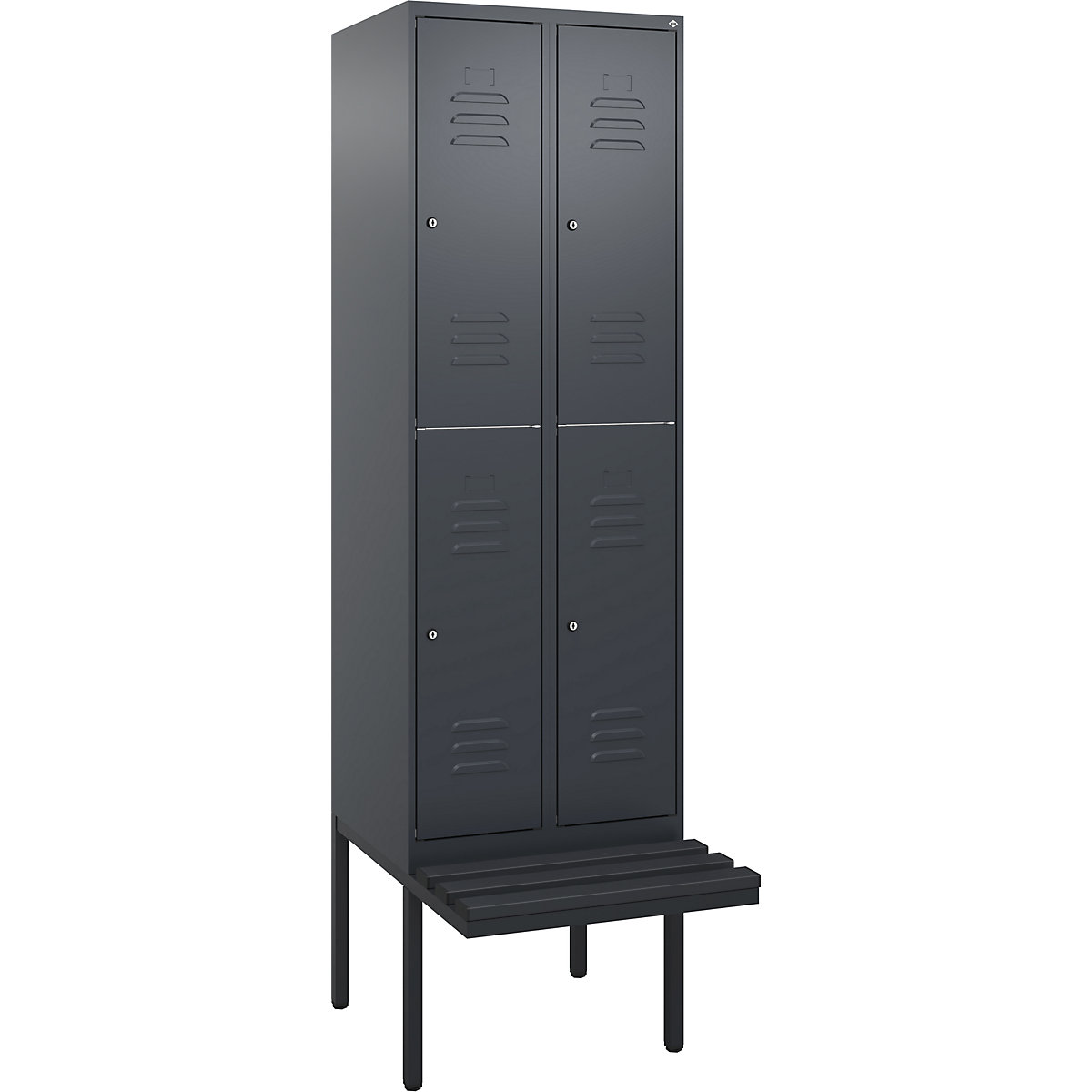 Doppelstock-Spind Classic PLUS Sitzbank C+P (Produktabbildung 482)-481