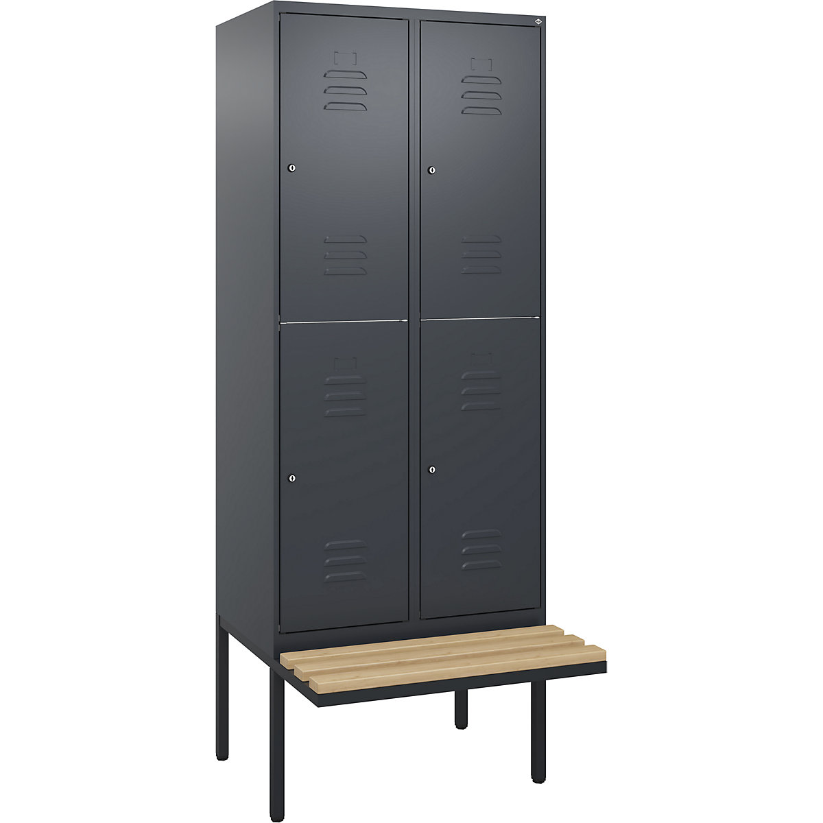 Doppelstock-Spind Classic PLUS Sitzbank C+P (Produktabbildung 5)-4