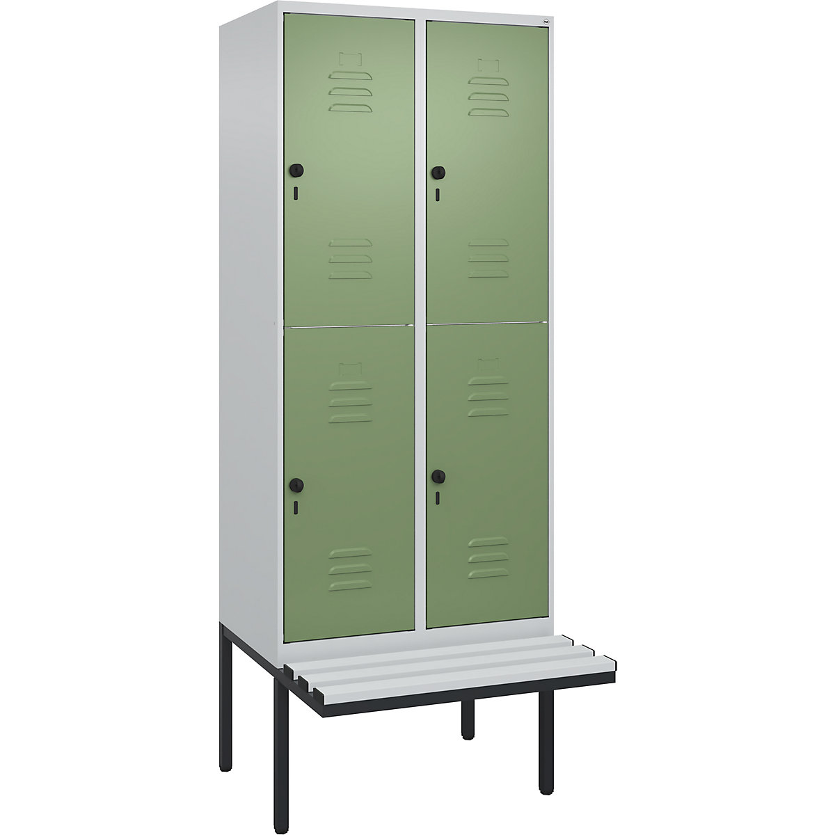 Doppelstock-Spind Classic PLUS Sitzbank C+P (Produktabbildung 4)-3