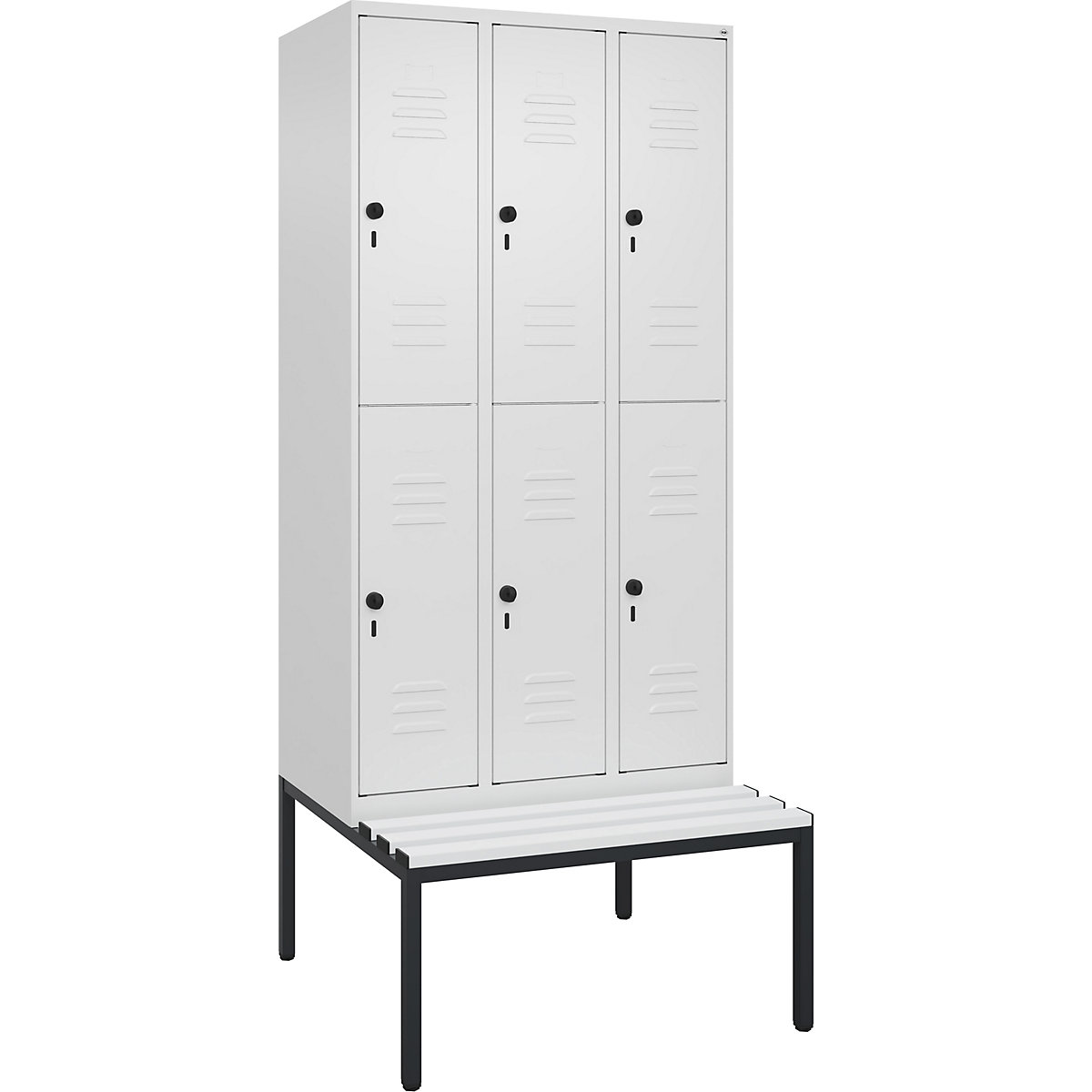 Doppelstock-Spind Classic PLUS Sitzbank C+P (Produktabbildung 685)-684