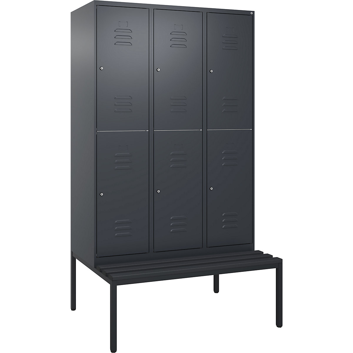 Doppelstock-Spind Classic PLUS Sitzbank C+P (Produktabbildung 659)-658