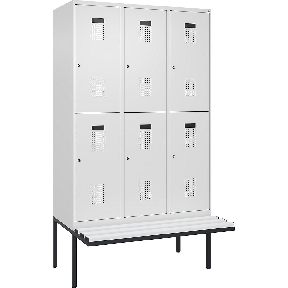 Doppelstock-Spind Evolo PLUS Sitzbank (Produktabbildung 2)-1