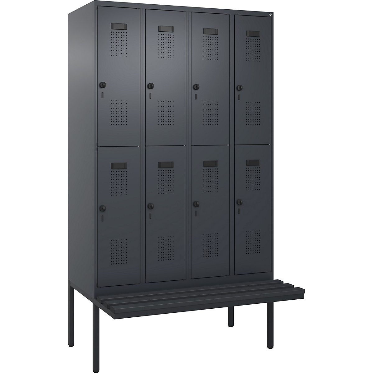 Doppelstock-Spind Evolo PLUS Sitzbank (Produktabbildung 2)-1