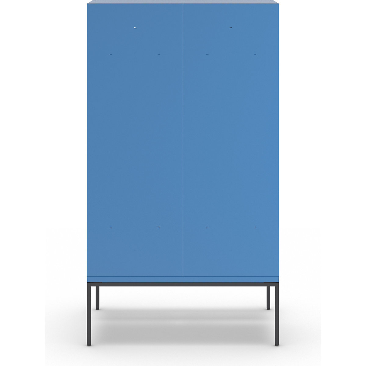 Schwarz-Weiß-Spind Berlin 1 mit Sitzbank Wolf (Produktabbildung 5)-4