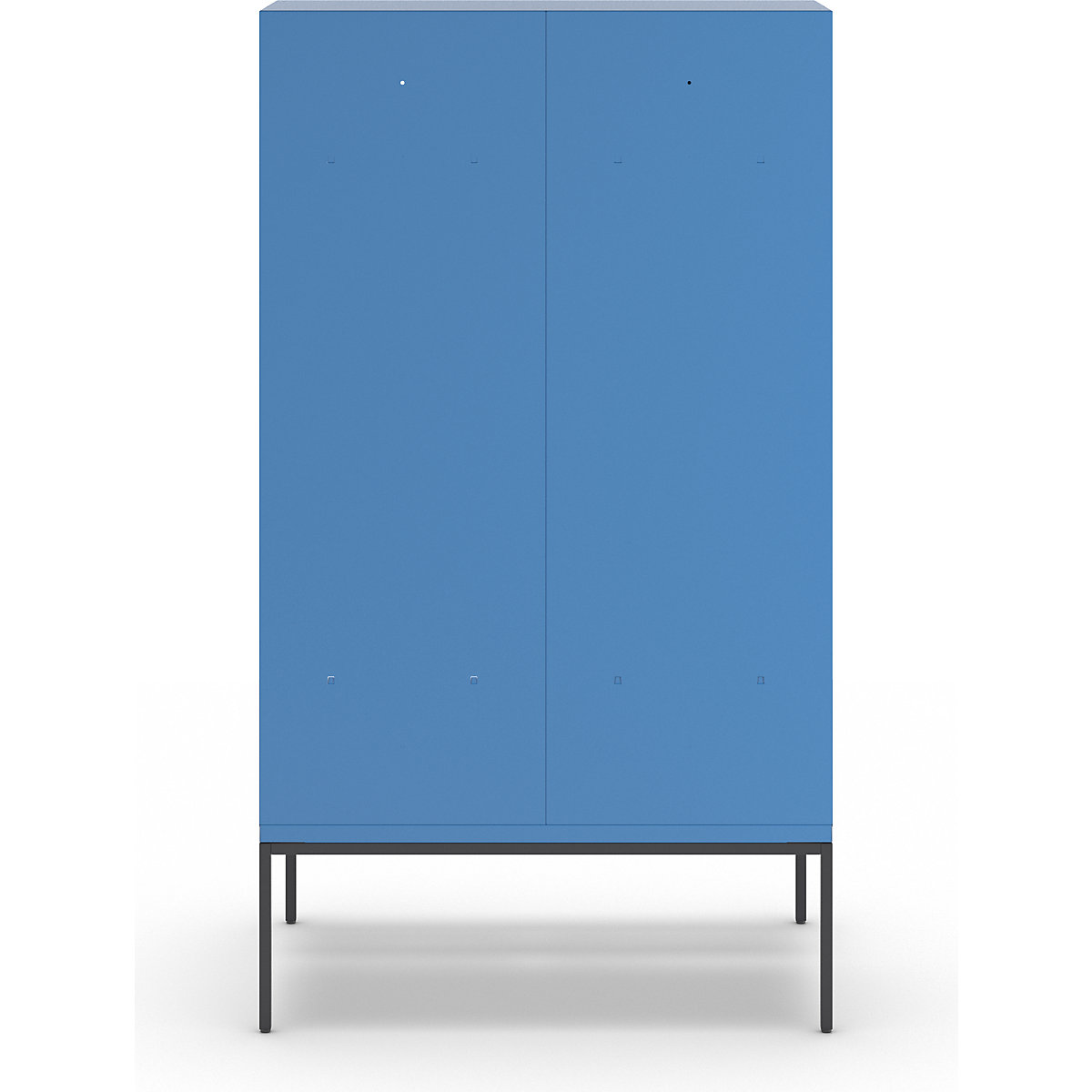 Schwarz-Weiß-Spind Berlin 2 mit Sitzbank Wolf (Produktabbildung 5)-4