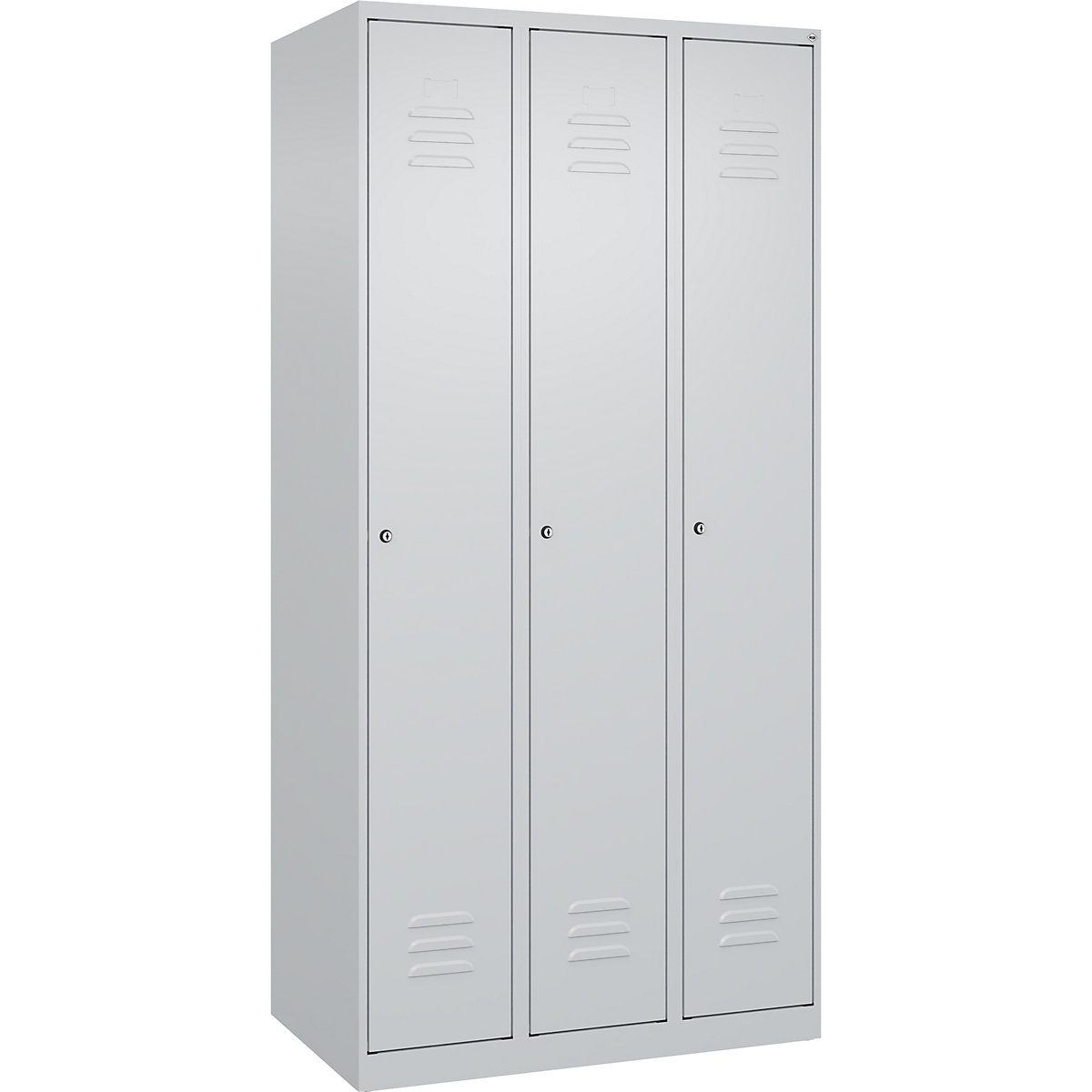 Schwarz-Weiß-Spind Classic PLUS, schmal C+P (Produktabbildung 5)-4